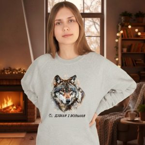 свитшот с волком