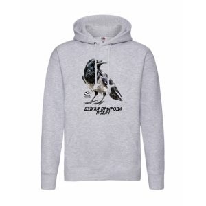 худи с вороной