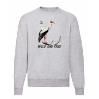 свитшот Клекот аиста