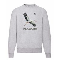 свитшот Полет аиста