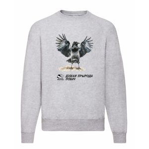 Свитшот с вороной
