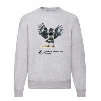 Свитшот с вороной