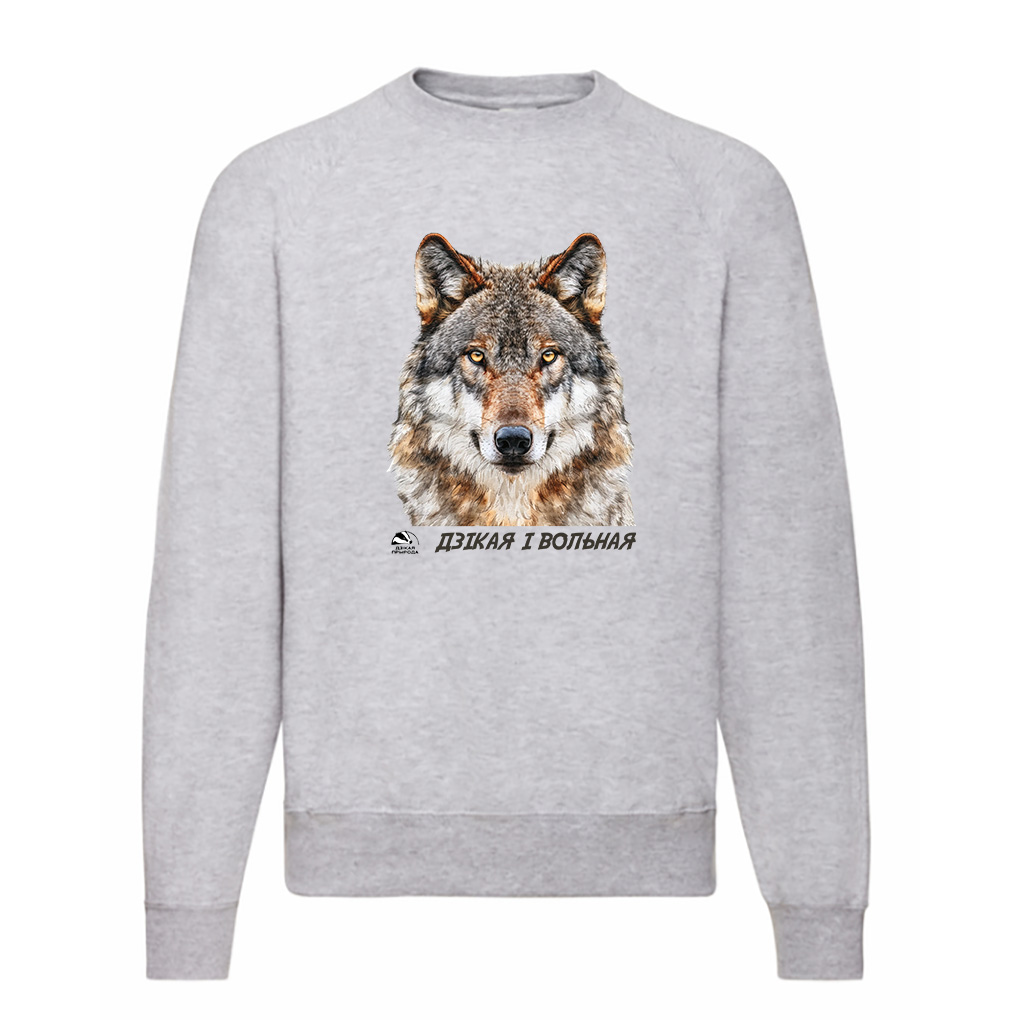 свитшот волк 1ж свитшот с волком
