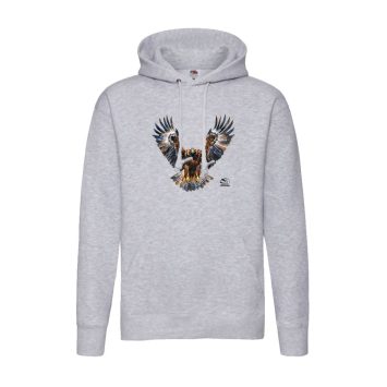 худи с беркутом