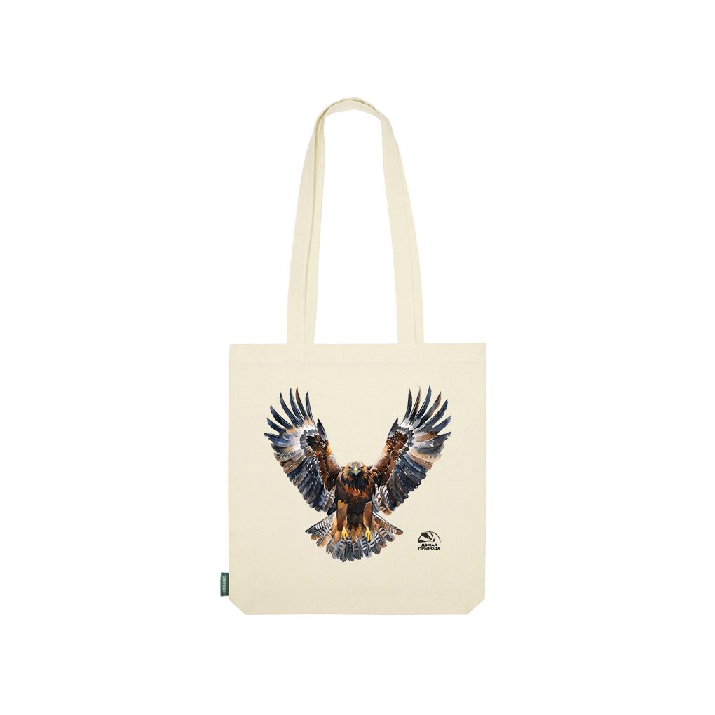 плотный шоппер - маркут 2 шопер с беркутом