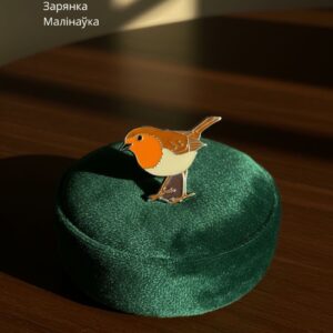 Зарянка значок-пин